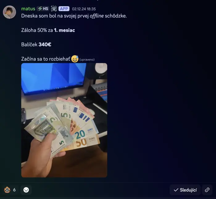 Výsledek studenta Hustler Society #4