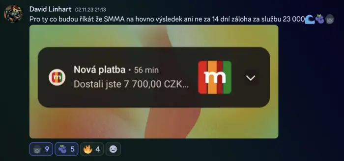 Výsledek studenta Hustler Society #11