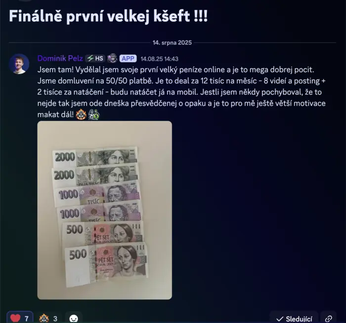 Výsledek studenta Hustler Society #9